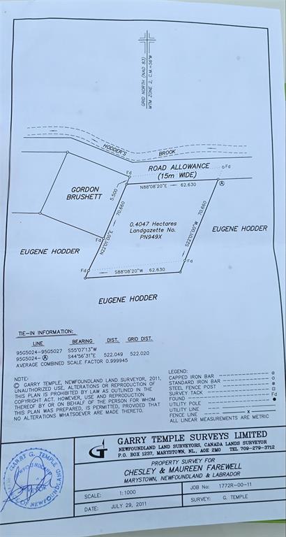 237B CRESTON BOULVARD, MARYSTOWN, Newfoundland, Canada A0E 2M0, ,Residential,For Sale,CRESTON BOULVARD,5850