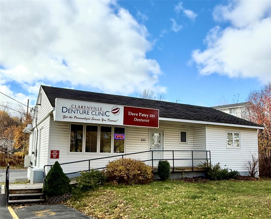 322 MEMORIAL DRIVE, CLARENVILLE, Newfoundland, Canada A5A 1P3, ,0,Commercial,For Sale,MEMORIAL DRIVE,6041