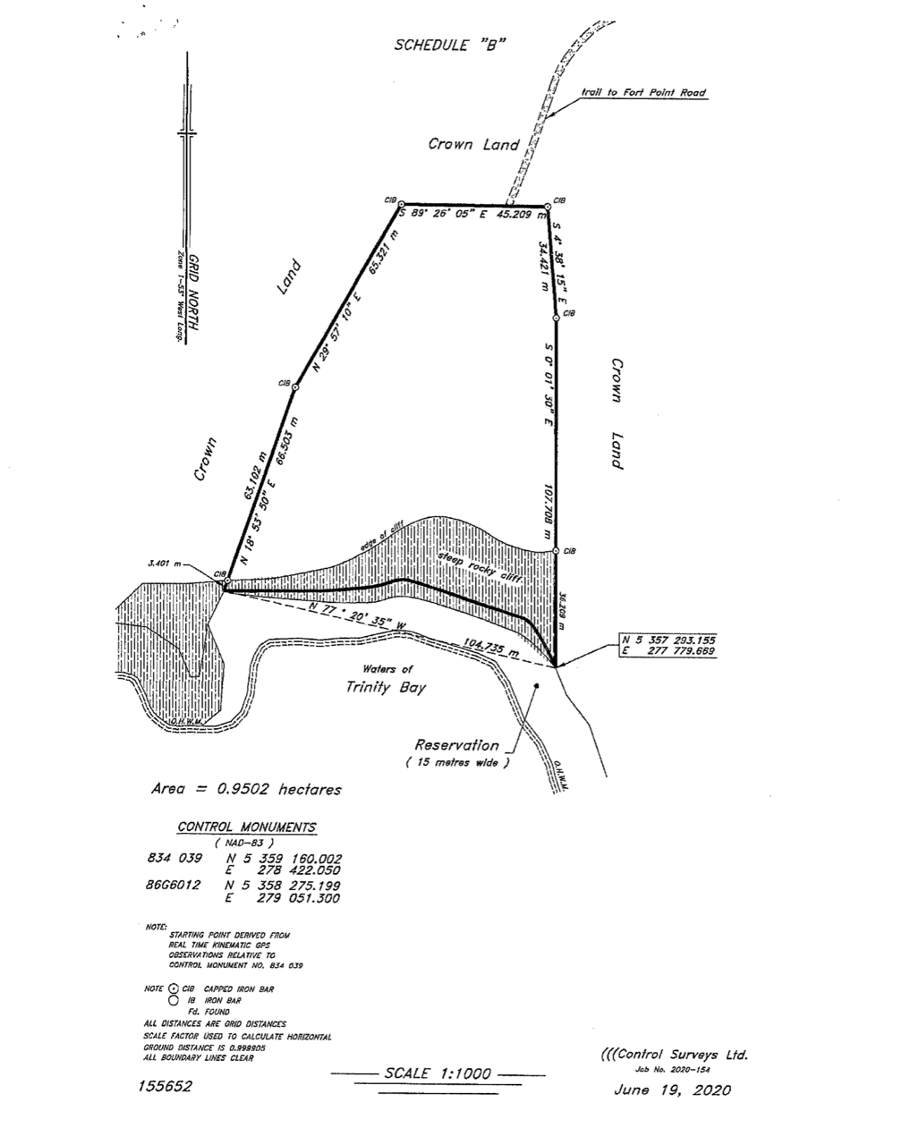 0 (A) FORT POINT ROAD, TRINITY, Newfoundland, Canada A0C 2S0, ,0,Land,For Sale,FORT POINT ROAD,6085