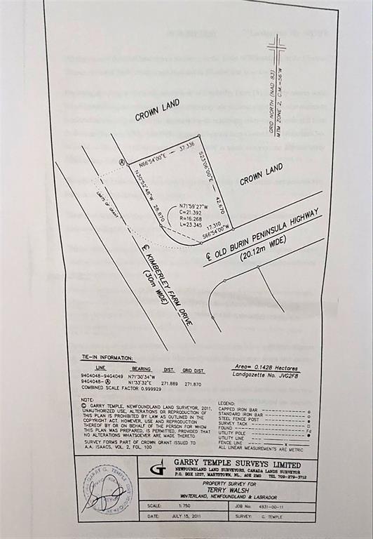 0 KIMBERLEY FARM DRIVE, WINTERLAND, Newfoundland, Canada A0E 2Y0, ,0,Residential,For Sale,KIMBERLEY FARM DRIVE,6150