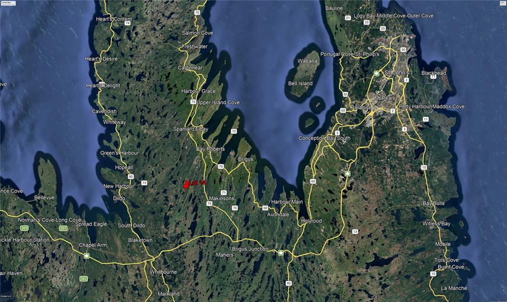 LOT 14 WHISKEY HILL, BAY ROBERTS, Newfoundland, Canada A0A 3V0, ,0,Land,For Sale,WHISKEY HILL,6179
